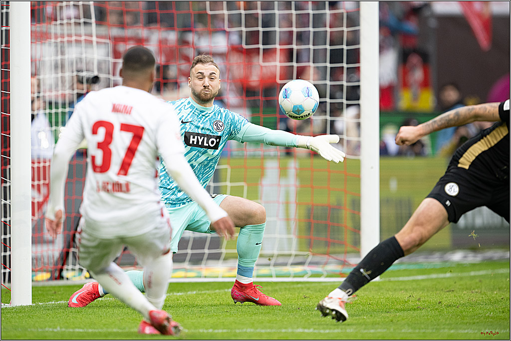 2. Fussball Bundesliga, 1.FC Köln - SV 07 Elversberg, 25.01.2025